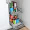 Household Essentials Glidez Chrome 2-Tier Cabinet Organizer